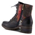 thumbnail image 7 of L’Artiste Marty Hand-Painted Leather Ankle Boots for Women – Cozy Flannel Lined Comfort Boot with Zipper Closure, 7 of 7