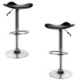 thumbnail image 1 of Jessar - Tabouret Pivotant Réglable en Hauteur Flex Collection, Lot de 2, Noir, 1 of 3