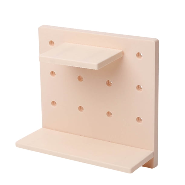 Estante de Almacenamiento de Plástico Adhesivo para Pared, para Inodoro y Cocina