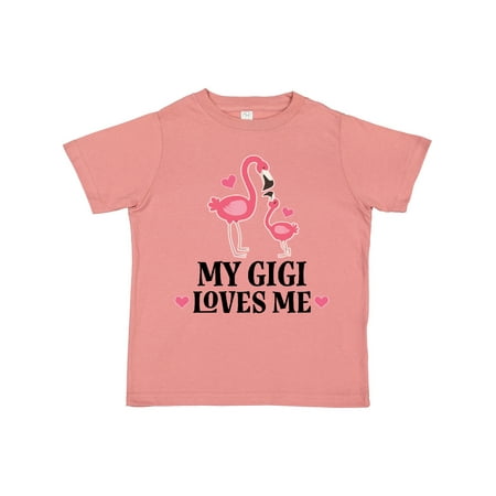 

Inktastic My Gigi Loves Me Flamingo Girls Toddler T-Shirt