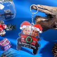 thumbnail image 1 of Adornos colgantes de madera personalizados para Navidad 2024, 2 a 7 fotos y nombres, decoración para árbol genealógico, regalos personalizables para Navidad, familia y parejas (2 nombres), 1 of 7