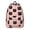 Black Cat and, variant on Black Cat and Dot Pink Pattern Backpack for School, Cute School Bag with Adjustable Shoulder Straps and Padded Back, 15.7"x11.8"x5.5"