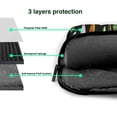 thumbnail image 4 of Lsque Colorful Fishing Lures Pattern Laptop Bag – Portable & Slim Single-Shoulder Computer Case with Adjustable Strap, Protective, Lightweight for 13”/14”/15.6” Laptops, 4 of 8