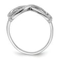 thumbnail image 2 of Sterling Silver CZ Heart Ring, 2 of 6