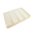 thumbnail image 5 of Milageto Jewelry Display Tray Bracelet Holder Bangle Organizer Tray for Jewelry Store Wood Beige, 5 of 8