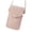 Pink, variant on GEZHEN Bag Bag Touchable Shoulder Crossbody Change Bag Phone Women's Leather Wallet Bag Heart-Shaped Metal Chain Shoulder Crossbody Transparent Touch Screen Mobile Phone Bag