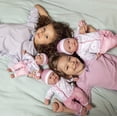 thumbnail image 4 of JC Toys La Baby Caucasian 20-inch Small Soft Body Baby Doll La Baby | Washable |Removable White and Pink Outfit w/Hat, Pacifier & Magic Bottle | for Children 12 Months +, 4 of 4