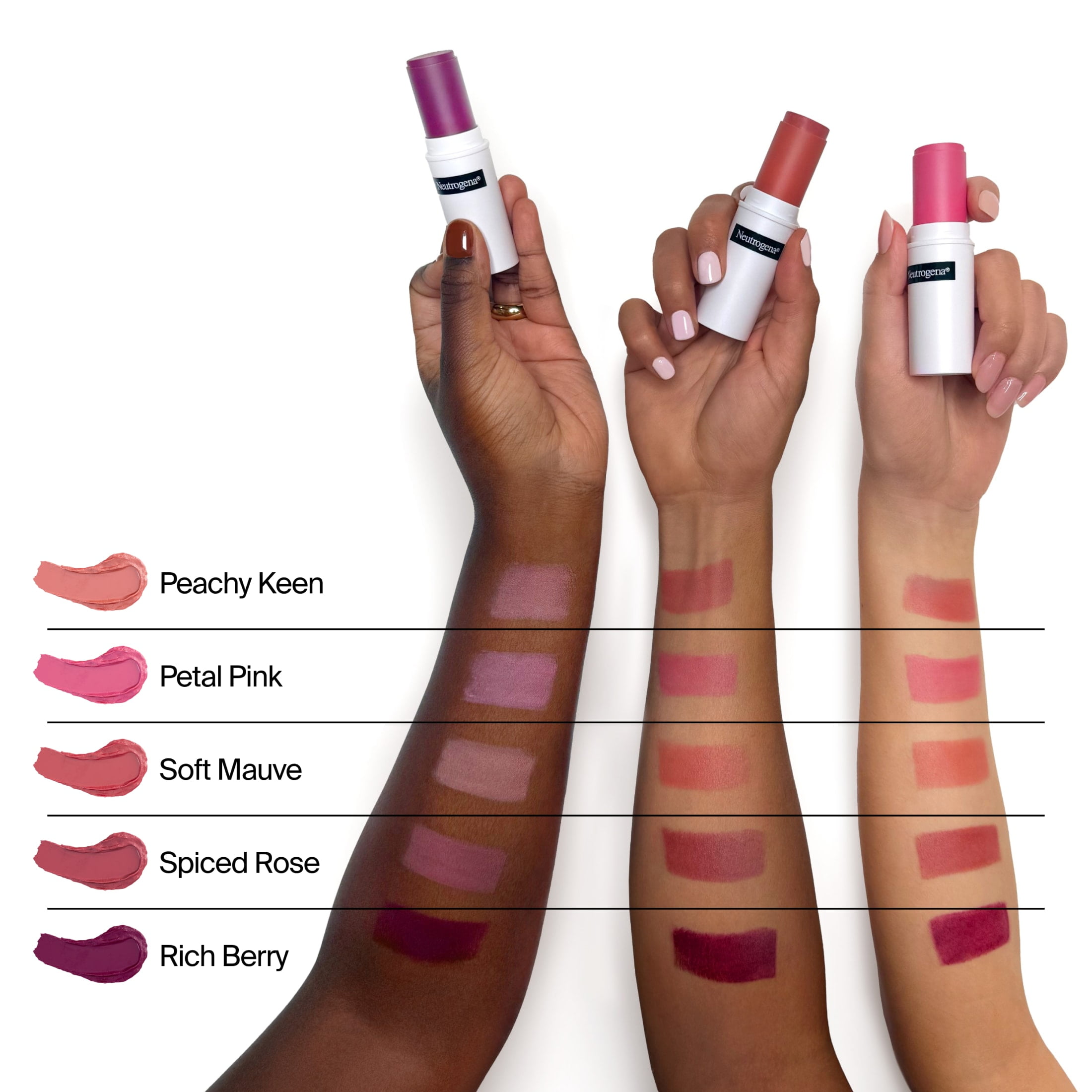 Neutrogena Healthy Glow Blush Stick Makeup, Peachy Keen, 0.3 oz