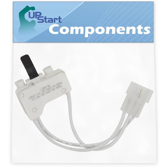 3406107 Dryer Door Switch Replacement for Whirlpool WED5320SQ0 Dryer - Compatible with WP3406107 3406109 Door Switch - UpStart Components Brand