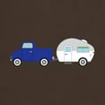 thumbnail image 3 of CafePress - Truck & Camper T Shirt - Men's Classic Graphic Cotton T-Shirt, 3 of 4