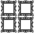 thumbnail image 1 of Hallow Out Switch Pegatinas Espejo Envolvente Etiqueta Etiqueta Decoración Clear Plástico Wall Art Decal para Tienda Inicio Decoración de Pared Negro Inevent OD003274-03, 1 of 7