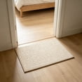 thumbnail image 5 of Beige Bathroom Rugs Absorbent Bath Mats for Bathroom Flax Bathroom Mat, Small Bath Rugs Non Washable Quick Dry Thin - Rug for Tub and Shower Floor Use, 5 of 7