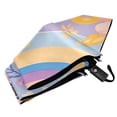 thumbnail image 6 of FORMRS Travel Umbrella Folding Auto Open Close Windproof Rain UV Protection, Purple Clouds, 6 of 8