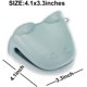 thumbnail image 4 of Manoplas de horno Mini pellizco de silicona resistente al calor, lindos guantes de horno de dibujos animados, guantes de barbacoa con agarre texturizado, guantes de cocina antideslizantes con bucles para colgar azul + verde Sailing  Electrónica, 4 of 6