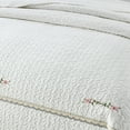 thumbnail image 5 of MarCielo 3-Piece 100% White Cotton Oversized Bedspread Set Coverlet Set Lightweight Quilt Set Sakura, 5 of 9