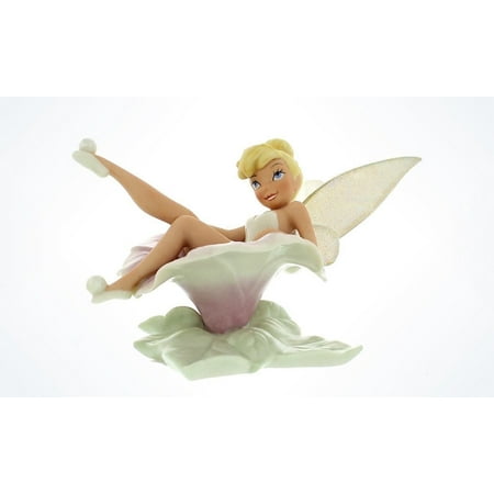 - Disney Parks Tinker Bell Flower Frolic By Lenox Figurine New With Box