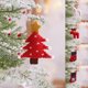 thumbnail image 1 of Juguete Navideño, Adornos de Árbol de Navidad, Accesorios de Fiesta de Navidad, para Interior, Metal, 2-Tier, Estilo Moderno, para Salón, 1 of 8