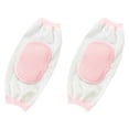 thumbnail image 4 of 手臂凉席喂奶冰袖枕喂奶神器抱娃哺乳枕新生儿宝宝冰丝夏袖套胳膊 无骨缝制粉色冰丝款 均码 2pc, 4 of 9