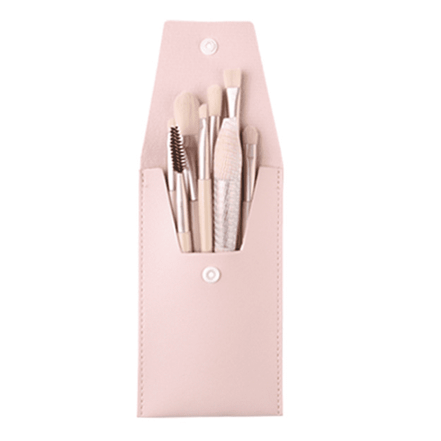 Makeup Brush Set Travel Makeup Brush Set Mini Portable Makeup Brush Set for Blending Foundation Blush Concealer