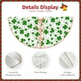 thumbnail image 5 of Bingfone Christmas Tree Skirt Mat Christmas Decoration Interior 36"-St Patrick'S Day4, 5 of 8
