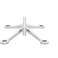 thumbnail image 4 of CRL FMR4PS Polished Stainless Regular Duty Spider Fitting 4-Arm "V" Fin Mount Frame, 4 of 4