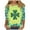 #491-Green, variant on Wowcloth Woman's Casual T-shirt with St. Patrick's Day Print, Round Neck for Everyday Wear and Leisure Activities
