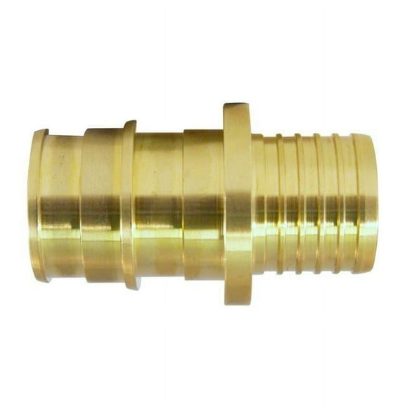 0.5 x 0.5 in. Barb Brass Coupling - Pack of 25