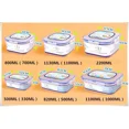 thumbnail image 1 of Food Containers with Lids Meal Prep Container Airtight Food Storage Lunch Containers BPA-Free Refrigerator Fresh-Keeping Box 1130ml, 1 of 6