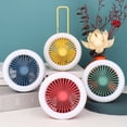 thumbnail image 2 of Mini Portable USB Rechargeable LED Night Light Foldable Carabiner Hanging Fan, 2 of 8
