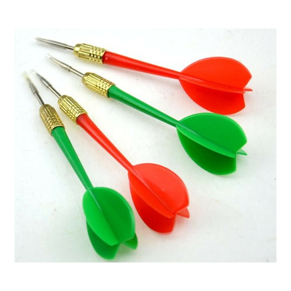 imUfer Dart Board Set With 4 Dart Needles Professional Game Entertainment Company Team Building Use Dart Board