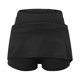 thumbnail image 5 of culottes de yoga elásticos para mujeres pantalones cortos atléticos de color sólido ligeros de cintura alta corredores sólidos ajustados negro / 5xl, 5 of 8