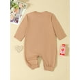 thumbnail image 5 of Miaouyo Baby Boy Girl Strawberry Romper Round Neck Long Sleeve Full Length Jumpsuit Fall Clothes, 5 of 7