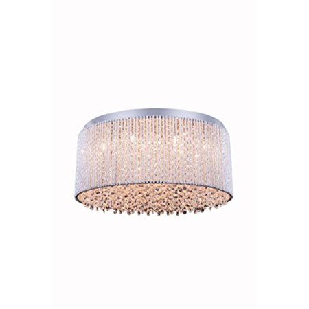 

V2092F20C-RC Influx 12 Light Flush Mount Royal Cut Crystals - Chrome
