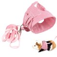 thumbnail image 1 of Small Animal Harness Adjustable Cotton Hamster Leash Harness Mouse Harness, 1 of 6