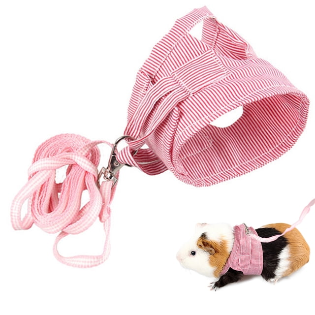Small Animal Harness Adjustable Cotton Hamster Leash Harness Mouse Harness