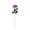 A002- Purple, variant on Gothic Halloween Decor Spooky Halloween Decorations Artificial Flower Skeleton Hand Purple Rose Pick Halloween Decorations for Home Halloween Party Decor for Haunted Mansion