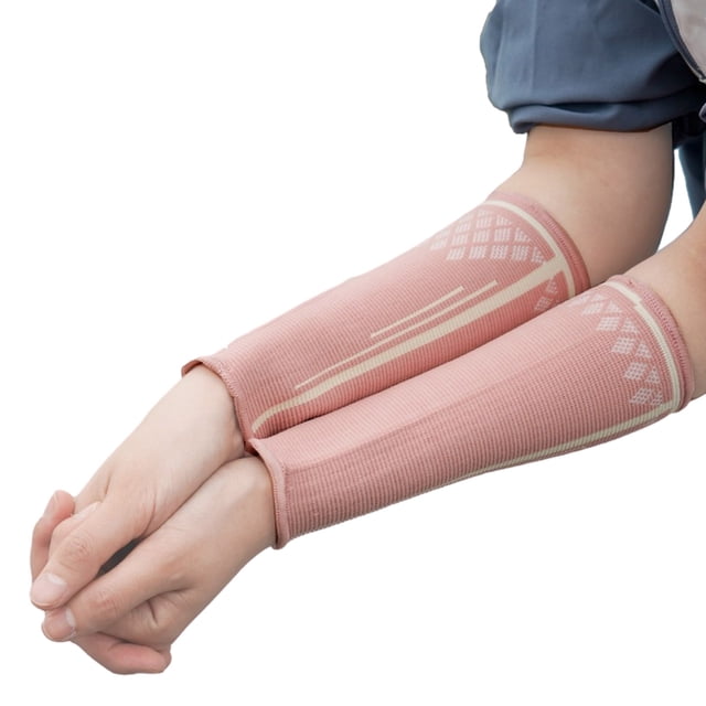 1 par de muñequeras deportivas elásticas, transpirables y absorbentes del sudor, para hombres y mujeres, para voleibol, baloncesto y tenis, de punto.