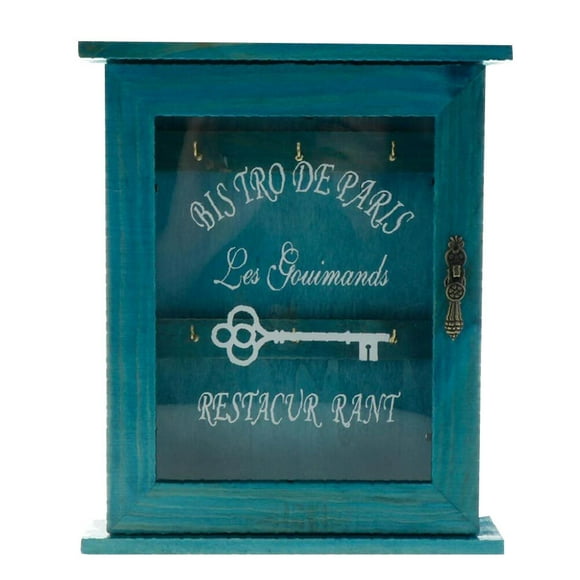 Miangastore 1Pc Indoor Storage Box Keys Holder Box Wall-mounted Box Vintage Storage Case