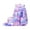 Purple #014, variant on 3Pcs Corduroy Kids Backpack for Girls School Bag with Lunch Bag, Bookbag Multi-Pocket Girls Backpack