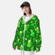 thumbnail image 3 of Fotbe St Patrick's Day2 Chaqueta con Protección Solar UPF 50+ para Hombre y Mujer, Camisa con Capucha y Bolsillos-X-Large, 3 of 7