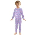 thumbnail image 7 of Boys Pajamas Girls Pajama Beautiful Scales Cute Comfortable Cotton Two-piece Pajama Set, 7 of 7