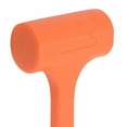 Neiko 02848A 3 LB Dead Blow Hammer, Neon Orange Unibody Molded