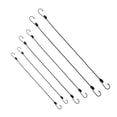 thumbnail image 3 of 6 Uds / Set 47 Cm 60 Cm 76 Cm Longitud Sin Estirar Cordón Elástico Negro Correas Cuerda de Bicicleta para de Viaje Al Macarena Cuerda elástica, 3 of 8