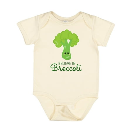 

Inktastic Believe in Broccoli Gift Baby Boy or Baby Girl Bodysuit