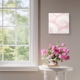 thumbnail image 4 of Framed Canvas Wall Art for Living Room Pink Shell Wall Decor, Coastal Conch Ocean Marine Life Aesthetic Paintings for Bedroom Office Kitchen Bathroom, Ready to Hang Artwork Wall Pictures 8x8 Inch, 4 of 9