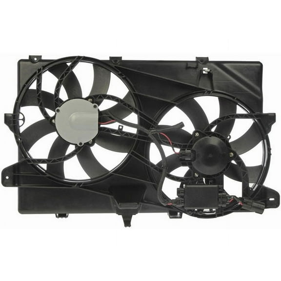 Auxiliary Fan Assembly - Compatible with 2007 - 2014 Ford Edge 2008 2009 2010 2011 2012 2013