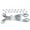 B, variant on 253 Mm Ice Skating Blade 1 Pair Multi Purpose Skate Shoes Blade For Men Sport Supplies (Small)