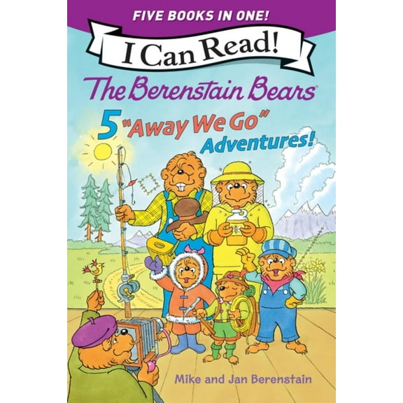 The Berenstain Bears: Five Away We Go Adventures! (Paperback)