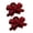 Red, variant on 2PCS Hair Accessory Claws Clip with Sparkling Rhinestones Bowknot for Party Gatherings Securing Bangs Messy Hair Solution