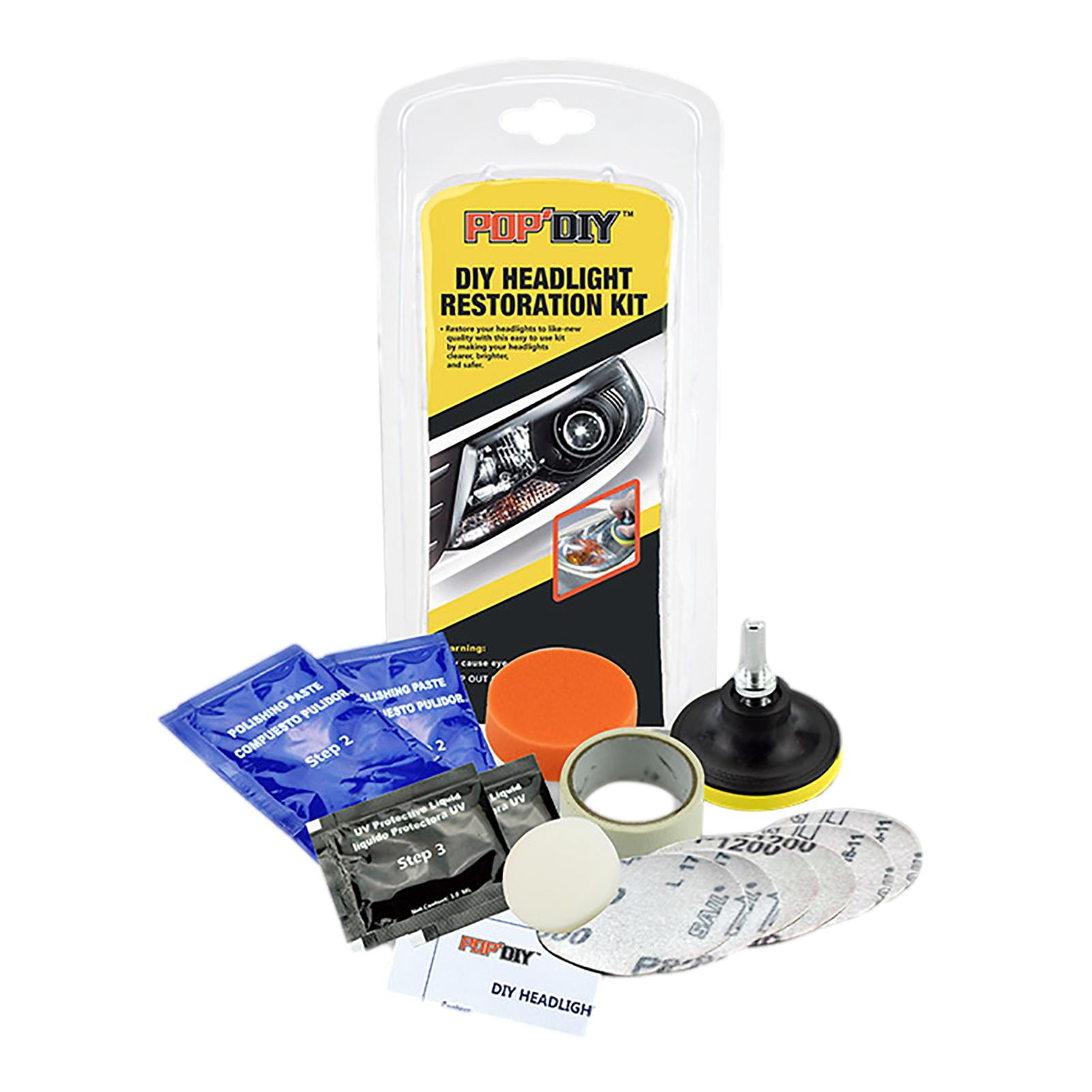 Headlight Restoration KitBrightener Headlamp Repair LiquidLight Lens